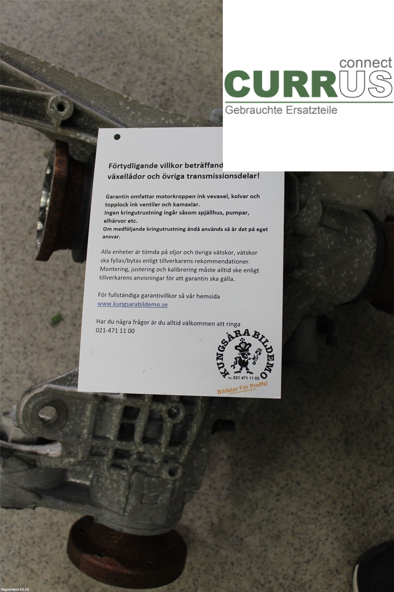 AUDI A4/S4 B9 20- Differential 0B0500043M DMSA