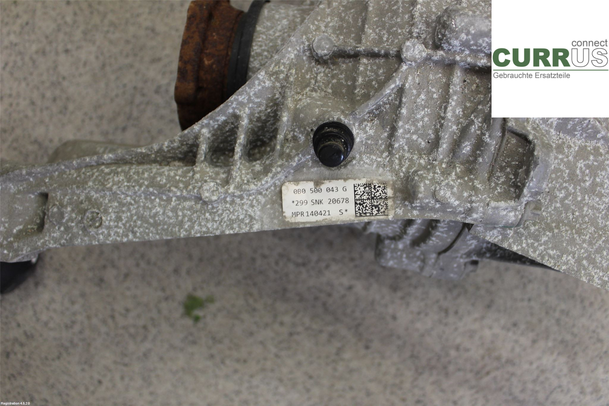 AUDI A4/S4 B9 20- Differential 0B0500043M DMSA