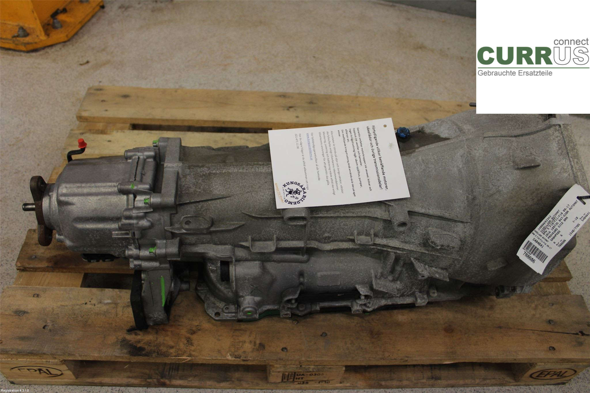 BMW F10/F11/F18  09-17 Automatisk växellåda 24008693343 B47-D20A