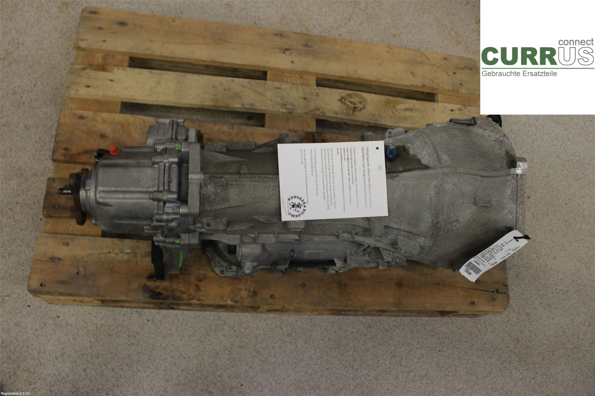 BMW F10/F11/F18  09-17 Automatisk växellåda 24008693343 B47-D20A