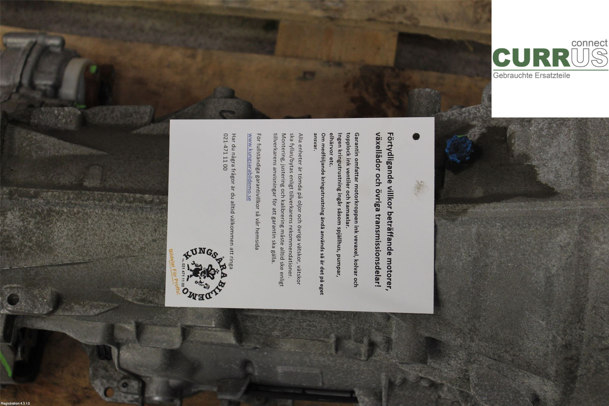 BMW F10/F11/F18  09-17 Automatisk växellåda 24008693343 B47-D20A
