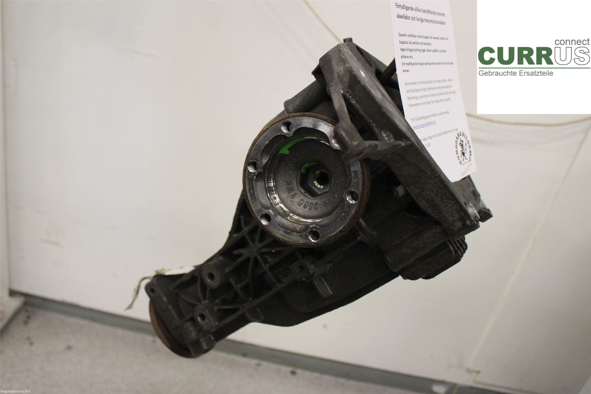 AUDI A6 ALLROAD 4G  12-18 Differentiel 0BC500044A CZVA