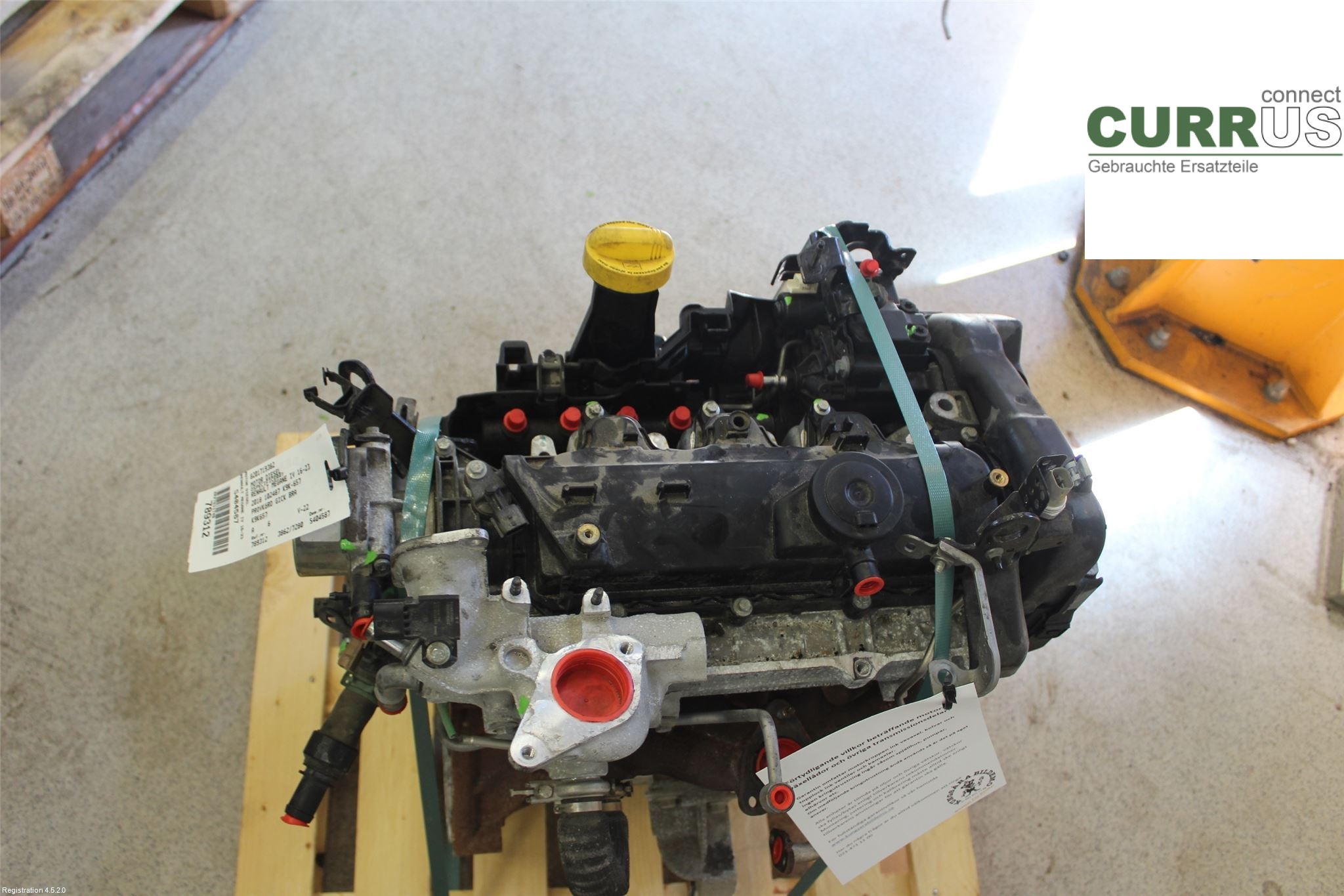 RENAULT MEGANE IV  16-23 Moteur 8201719382 K9K-657