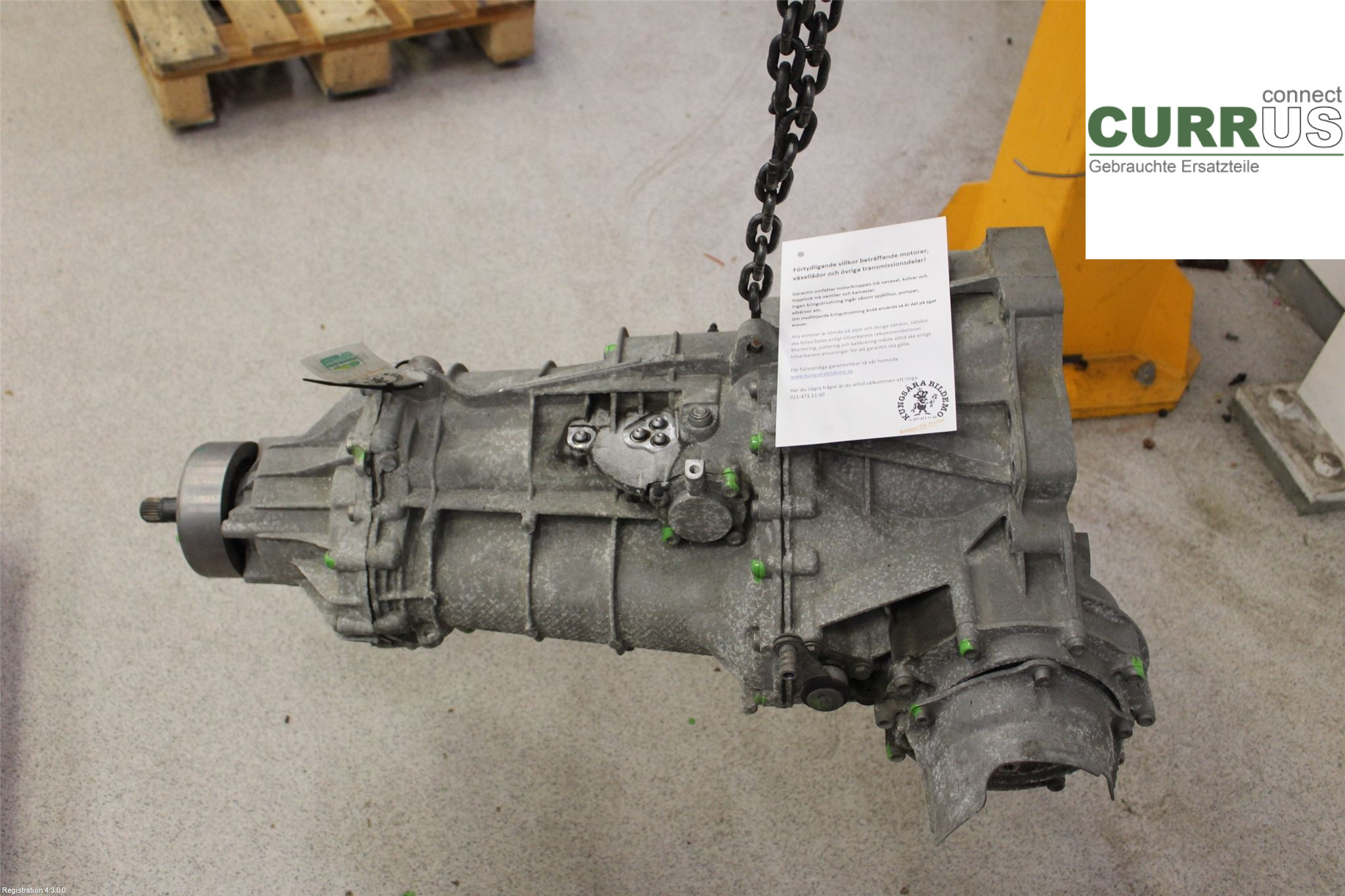 AUDI A4/S4  08-11 Gearbox (6-speed) 0B2300029KX CFKA