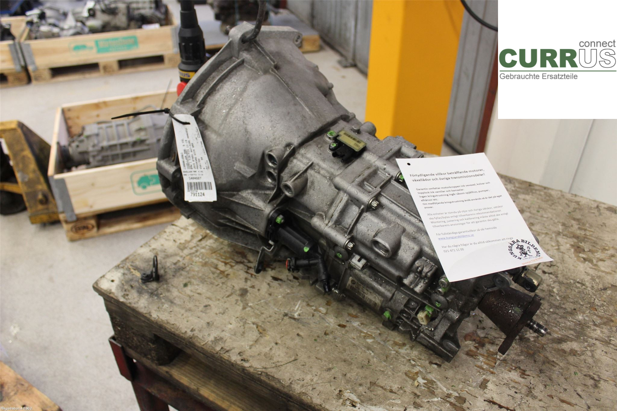 BMW 1 F20/F21   11-19 6-växlad växellåda 23008610983 N47-D20C