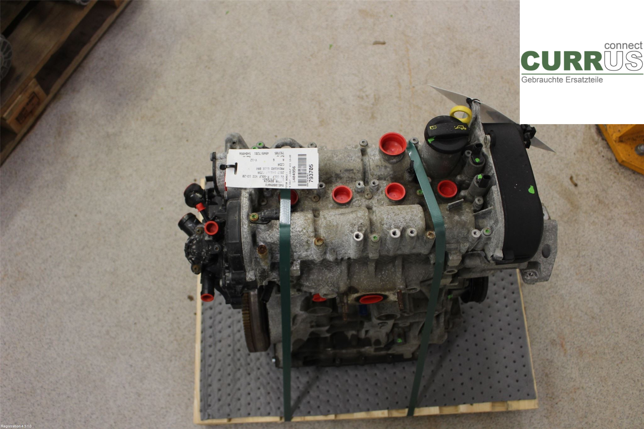 VW GOLF / E-GOLF VII   13-20 Motor 04E100098FX CZDA