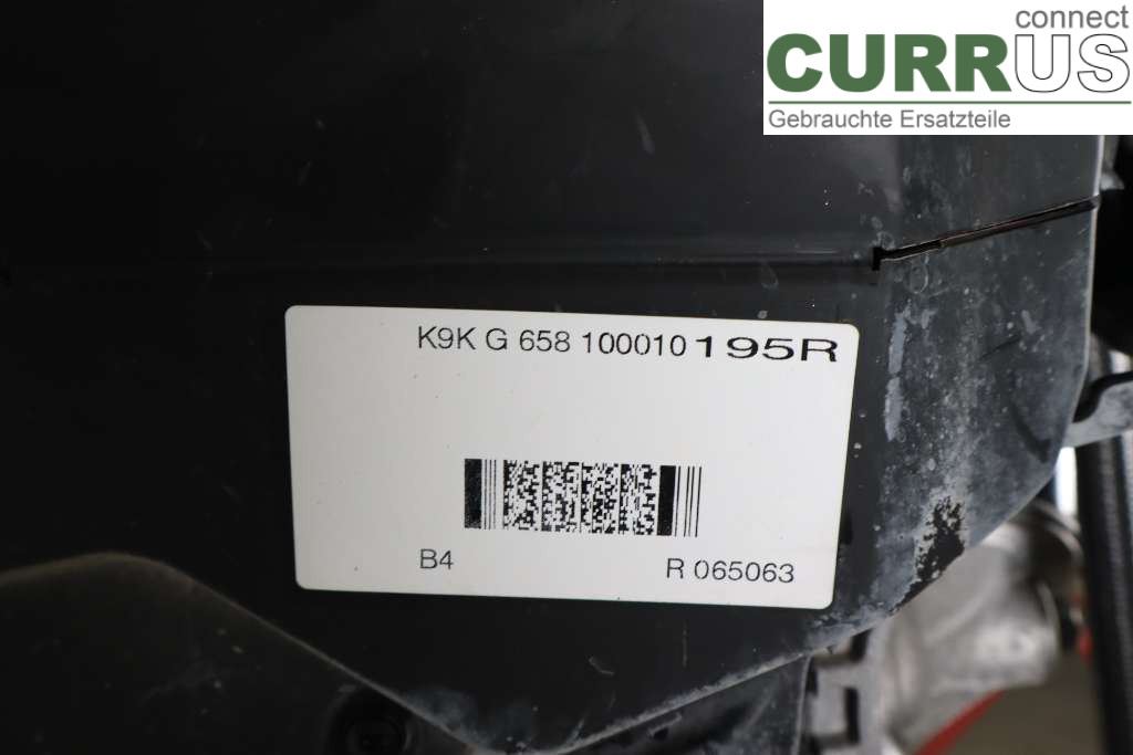 DACIA DUSTER  18- Engine 8201629617 K9K-658