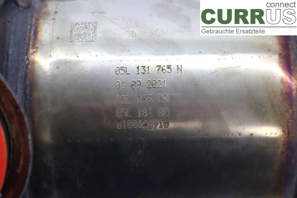 VW CADDY  21- Partikelfilter 05L131601MX DTRC