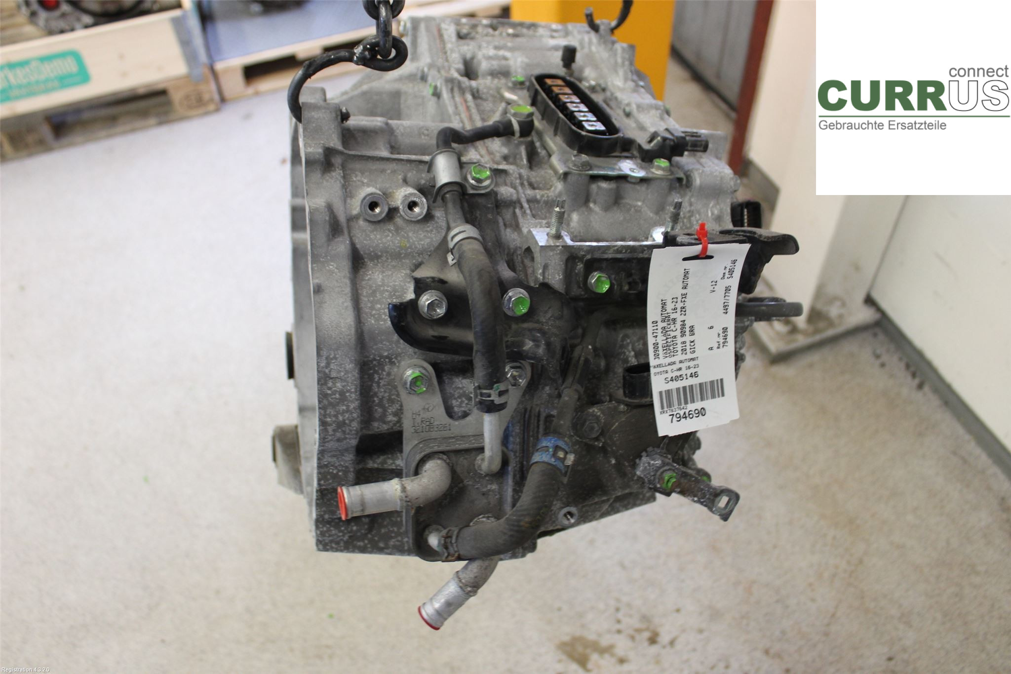 TOYOTA C-HR 16-23 Gearbox (Automatic) 30900-47110 2ZR-FXE