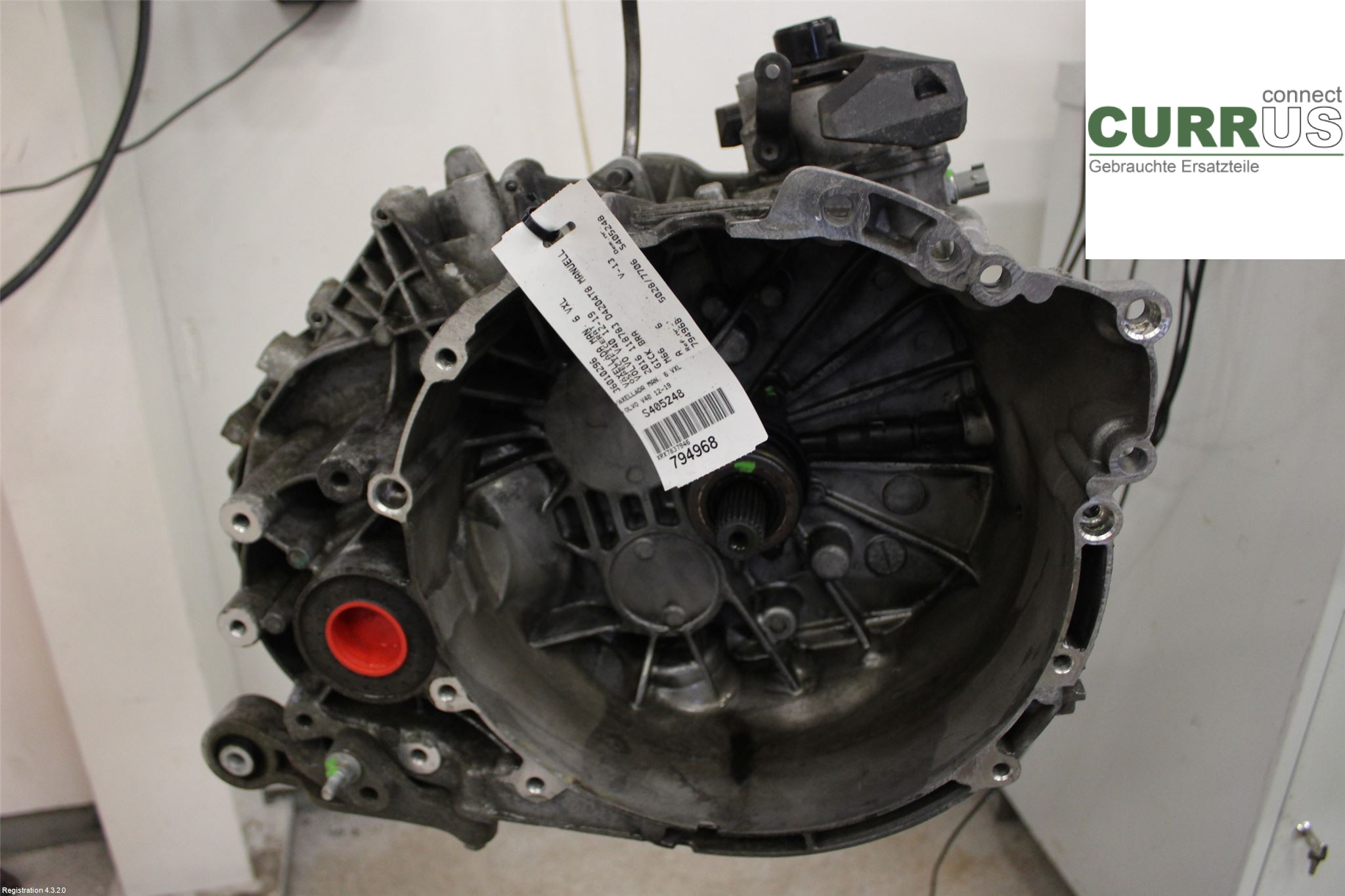 VOLVO V40  12-19 6-Gang-Getriebe 36010296 D4204T8