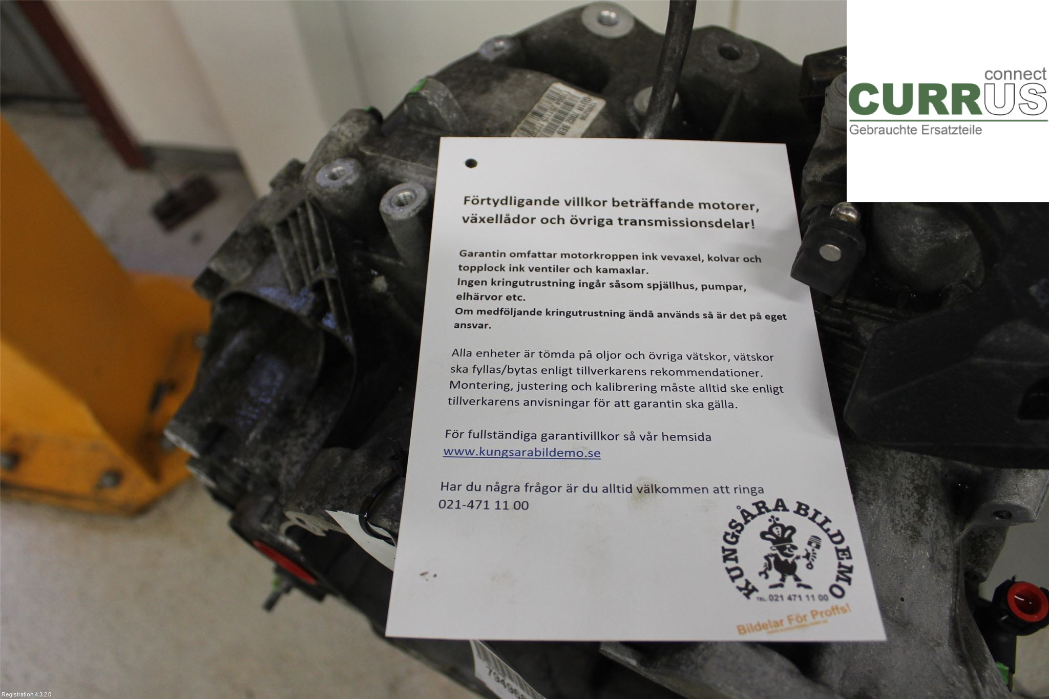 VOLVO V40  12-19 6-Gang-Getriebe 36010296 D4204T8