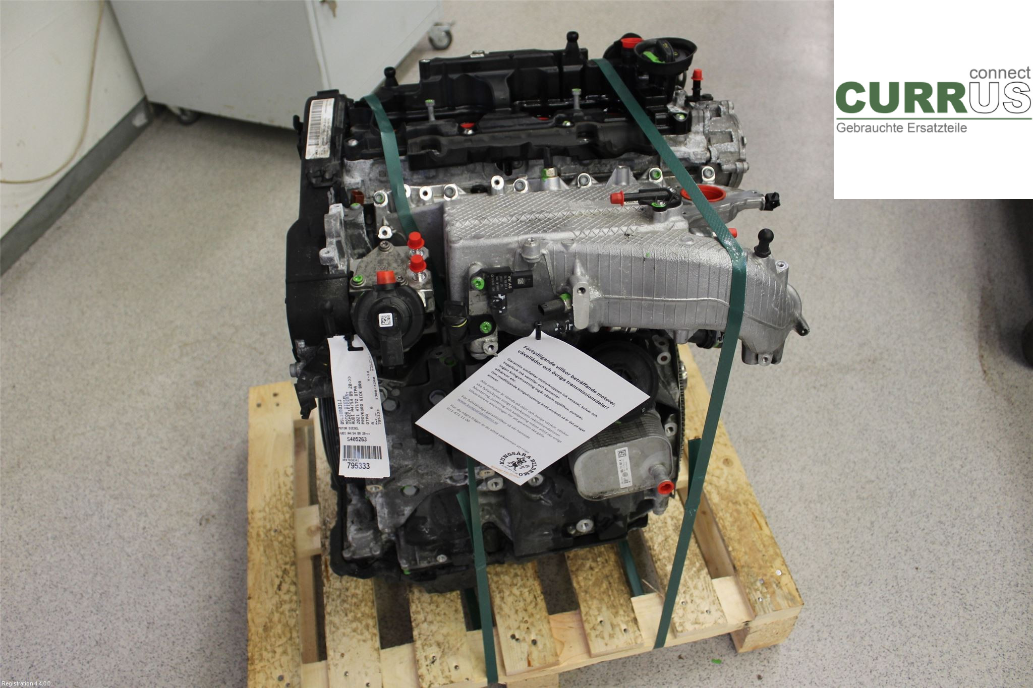 AUDI A4/S4 B9 20- Engine 05L100031J DTPA