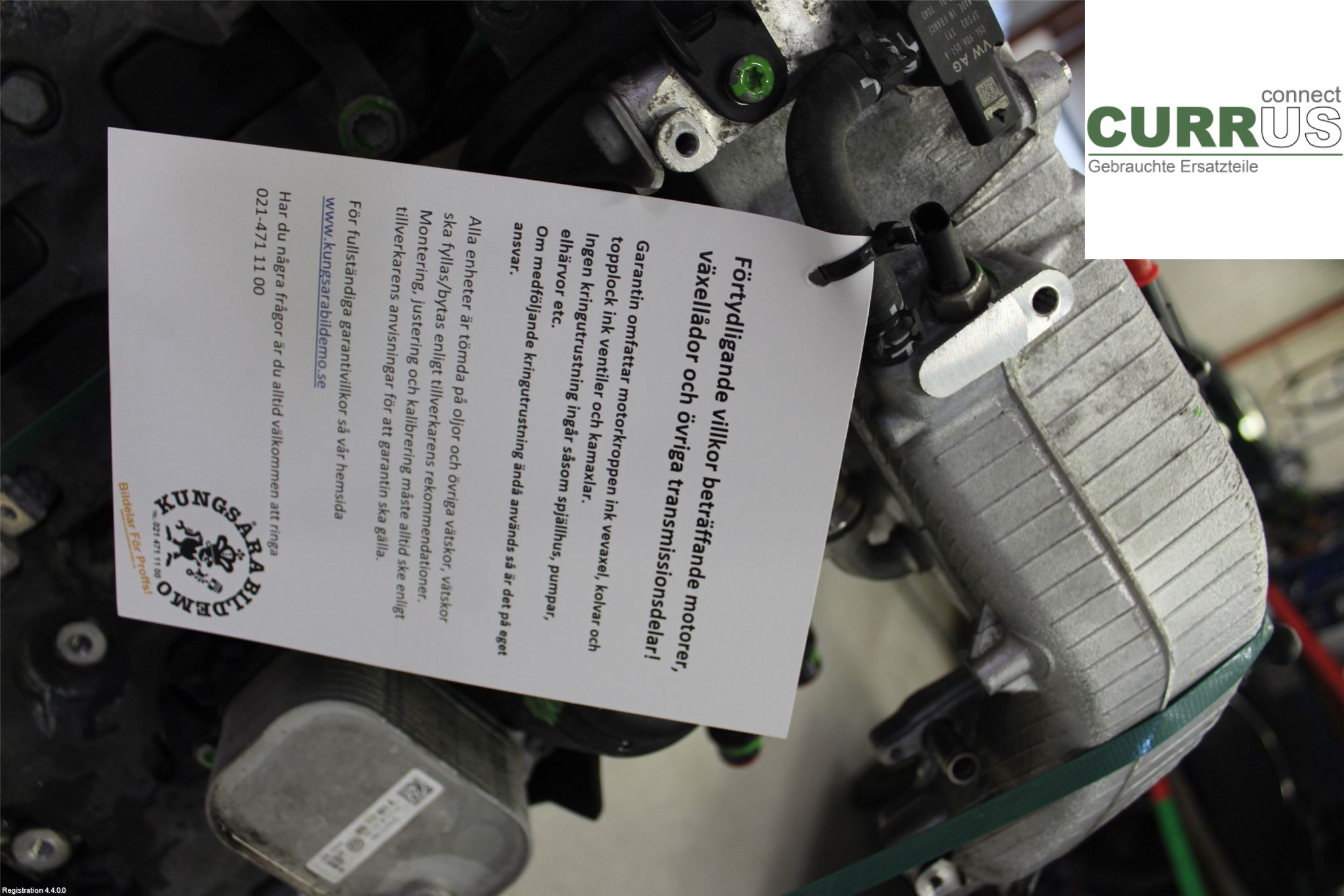 AUDI A4/S4 B9 20- Engine 05L100031J DTPA