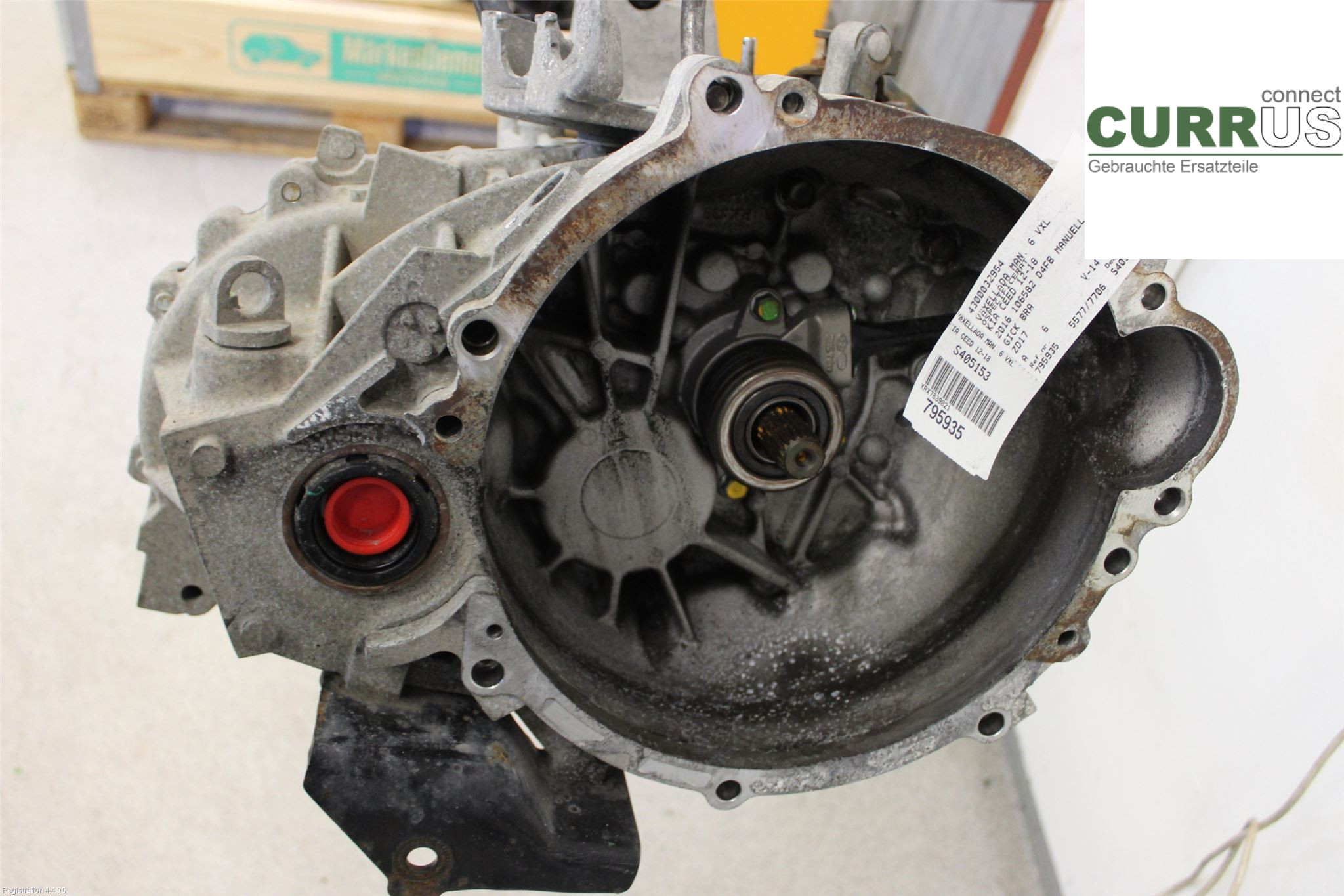 KIA CEED  12-18 Boîte 6 vitesses 4300032954 D4FB
