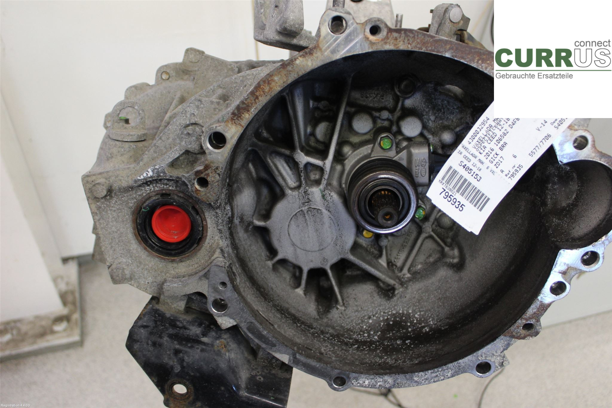 KIA CEED  12-18 Boîte 6 vitesses 4300032954 D4FB