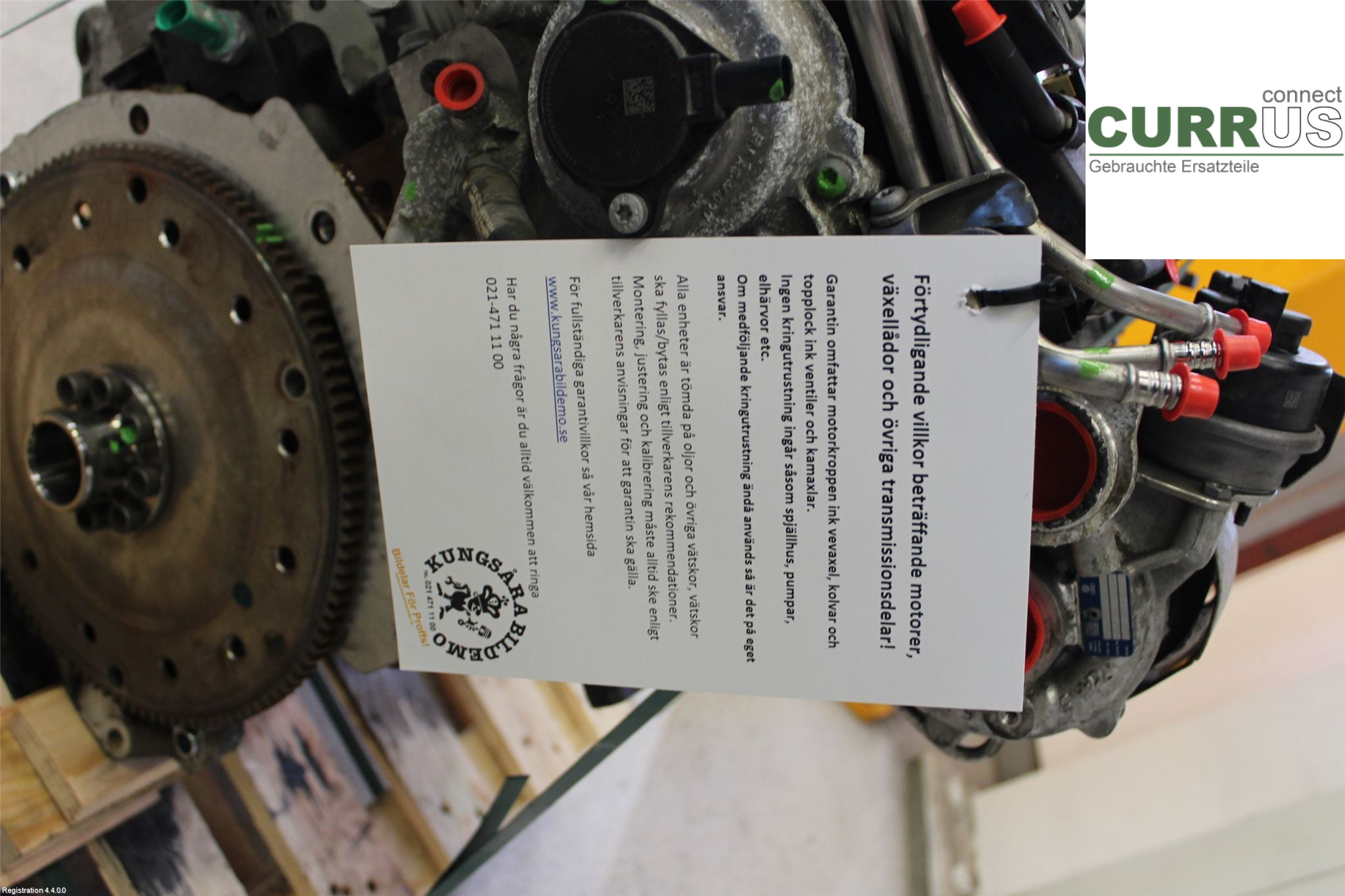 AUDI A4  12-15 Engine 04L100091AX CNHA