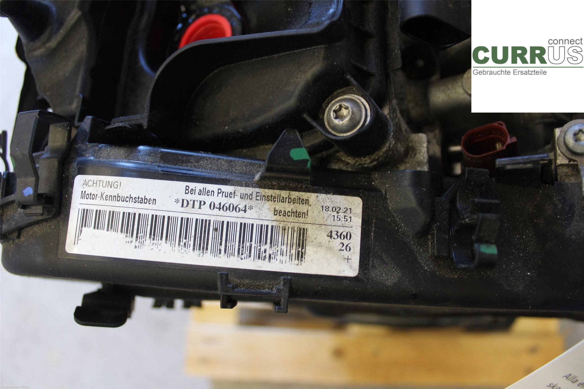 AUDI A4/S4 B9 20- Engine 05L100031J DTPA