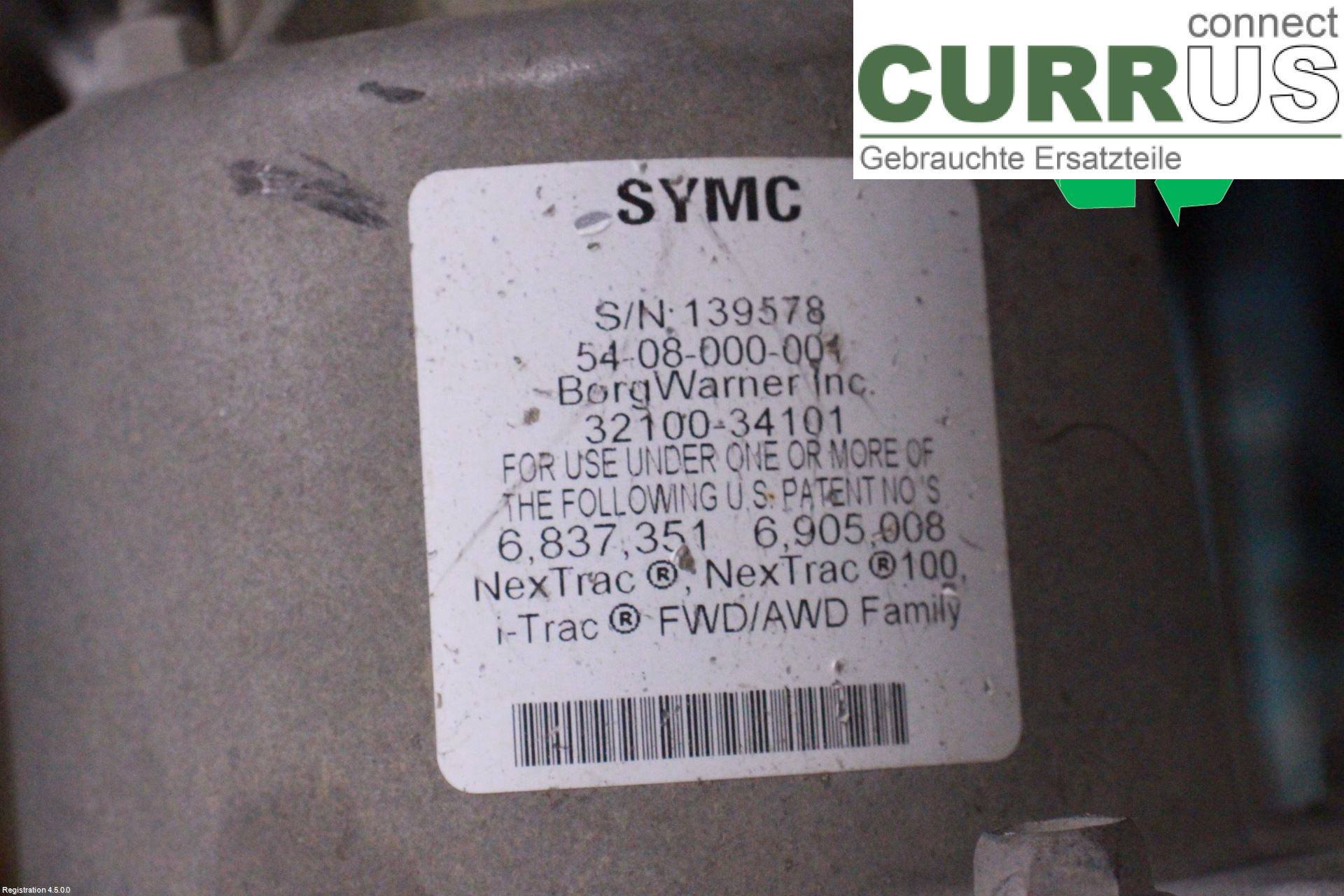 SSANG YONG TIVOLI  17- Differential 43100365000 e-XGi160
