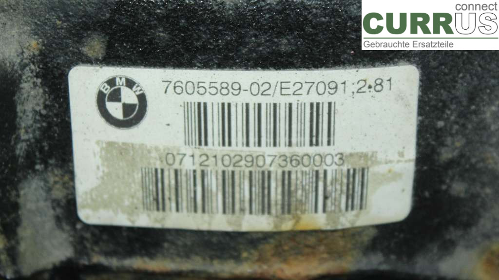 BMW 3 F30/F31/F80    12-19 Differentiel 33108485723 2.0D 184HK