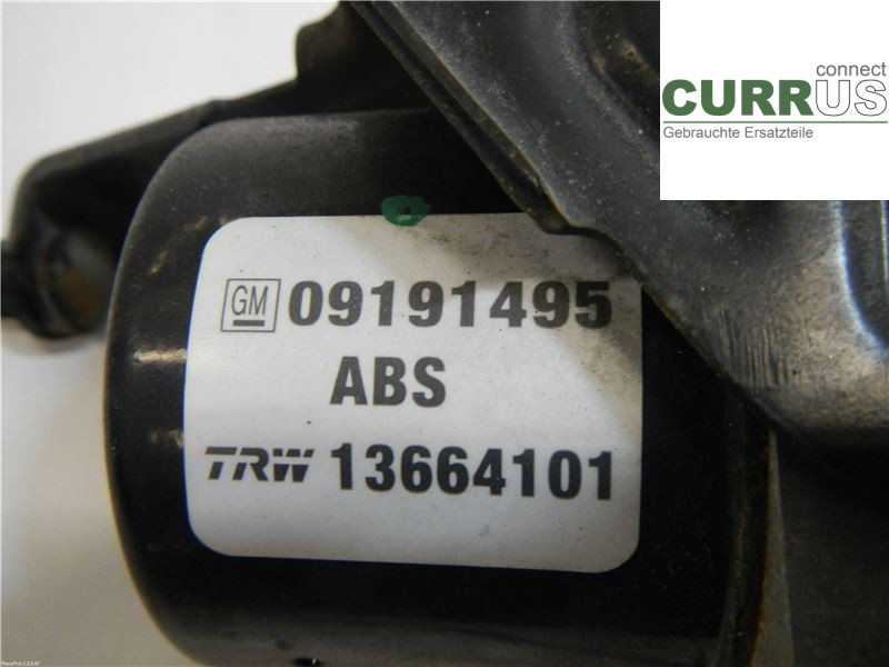 OPEL VECTRA  C   02-05 ABS Hydraulic unit 9191495 1,8-16V/Z18XE