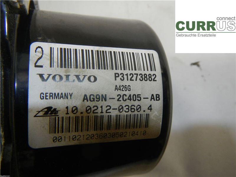 VOLVO S60      11-13 ABS hydraulisk enhet 31329138 B4204T6
