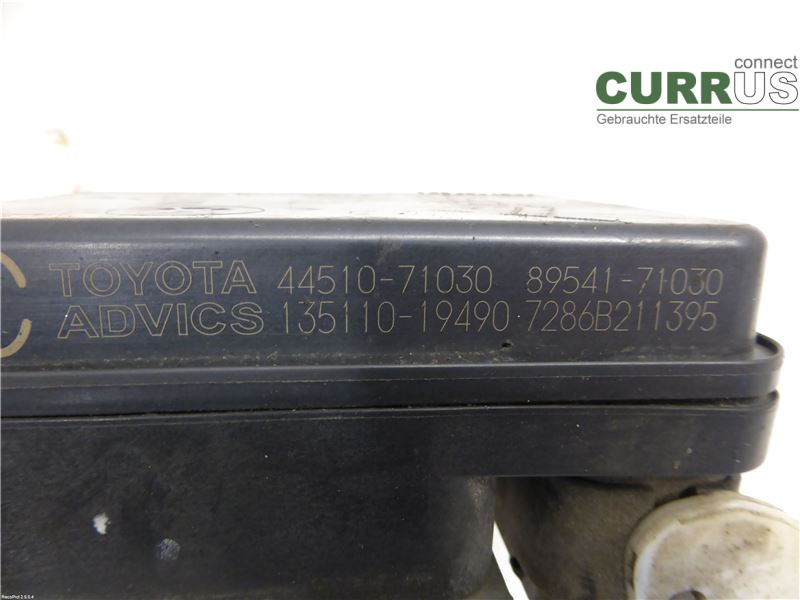 TOYOTA HILUX 05-16 ABS Hydraulic unit 44510-71030 2,5D-4D 2KD-FTV