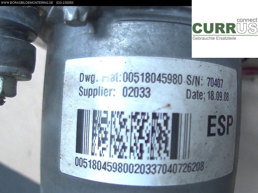CITROEN JUMPER   07-13 ABS-Hydraulikeinheit 4541GC 2,2HDI/4HV