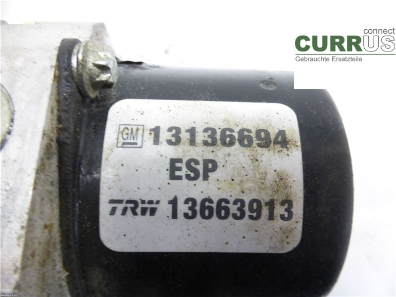 OPEL VECTRA  C   02-05 ABS Hydraulic unit 13136694 2,2 Z22YH