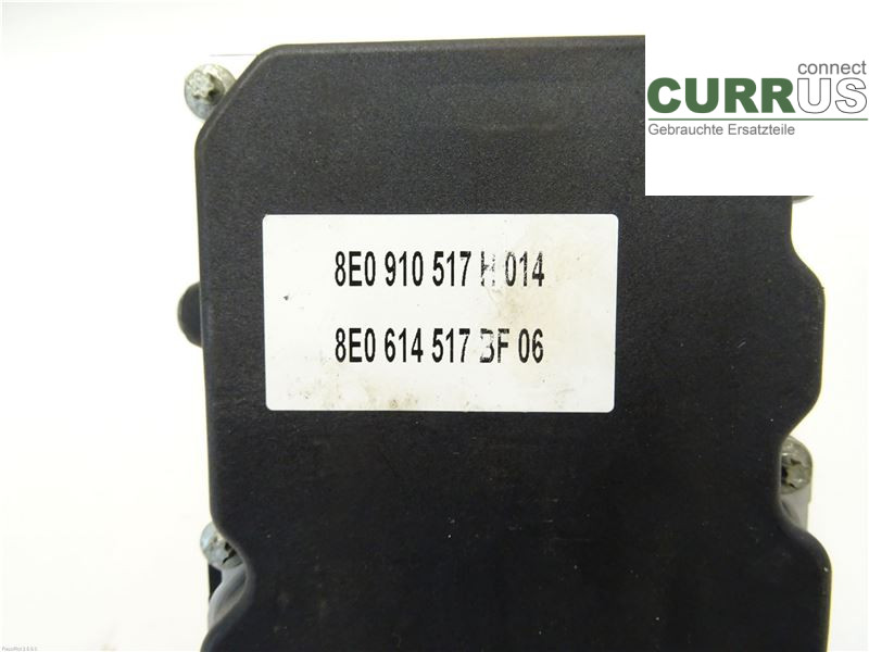 AUDI A4/S4  05-07 Hydrauliczna jednostka ABS 8E0614517BG 1.8T BFB