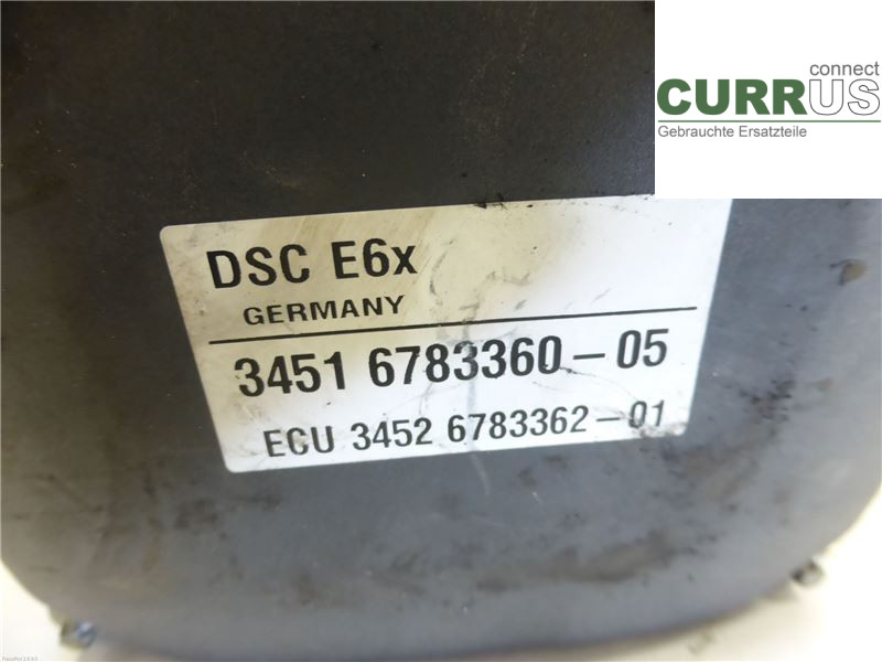BMW 5 E60/61 Sed/Tou 02-10 ABS Hydraulic unit 34516783361 