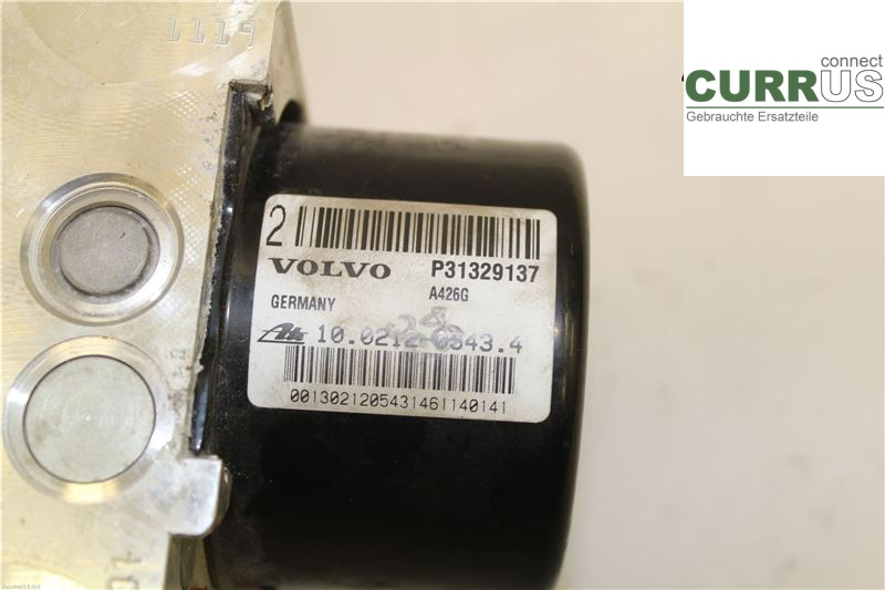 VOLVO V60  11-13 ABS hydraulisk enhed 31329138 D5204T3