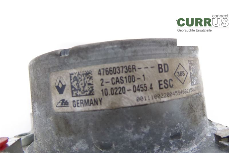 DACIA DOKKER ABS hydraulisk enhet 476605737R 