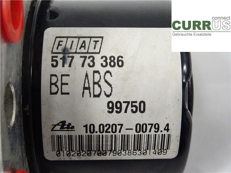 FIAT DOBLO CARGO ABS hydraulisk enhed 71749898 199.A2.000