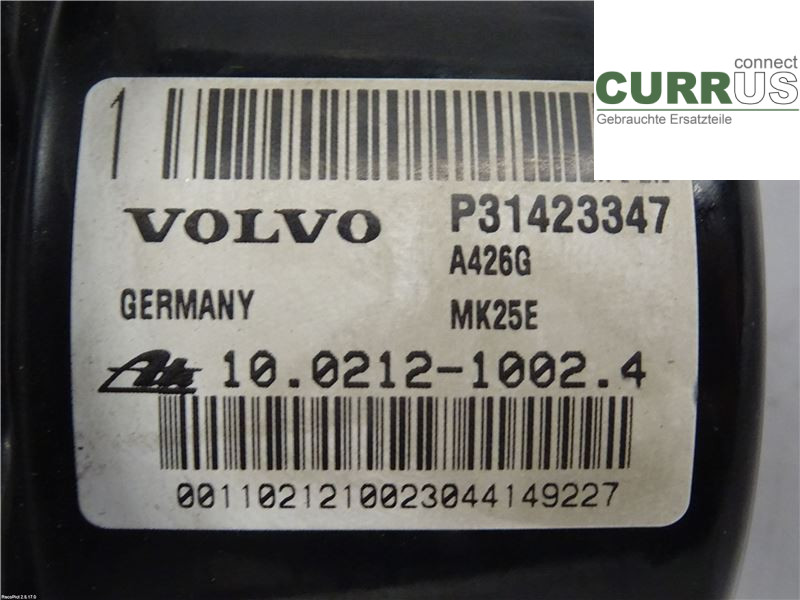 VOLVO V70    14-16 ABS hydraulisk enhed 31423349 2,0 D4 D4204T5