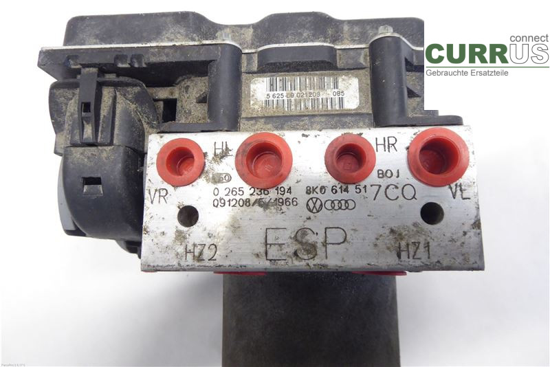 AUDI A4/S4  08-11 Hydrauliczna jednostka ABS 8K0614517CS 2,0TDI CAGA