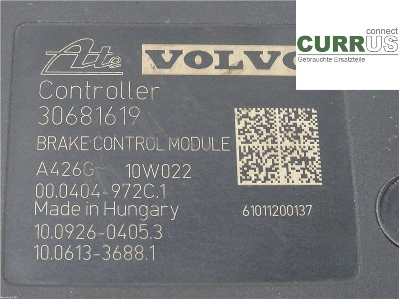 VOLVO S80      07- 13 ABS hydraulisk enhed 31329140 B5254T11