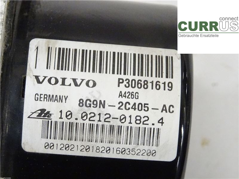 VOLVO S80      07- 13 ABS hydraulisk enhed 31329140 B5254T11