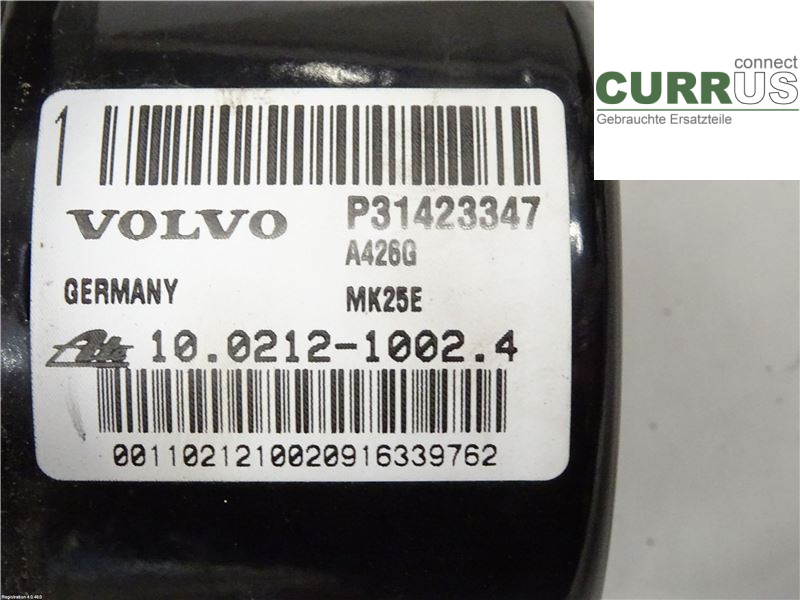 VOLVO V70    14-16 ABS hydraulisk enhed 31423349 D4204T5