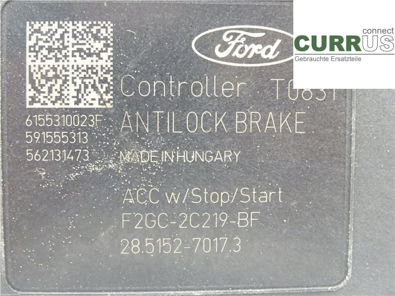 FORD S-MAX  15- ABS hydraulisk enhed 1914186 T8CJ