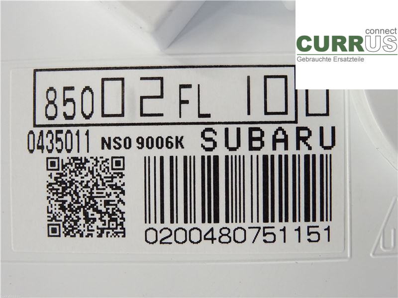 SUBARU XV  18- Instrumentkam  FB20