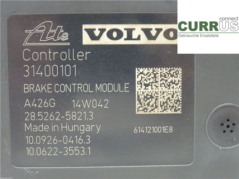 VOLVO V60  14-18 Unité hydraulique ABS 31400546 D4204T5