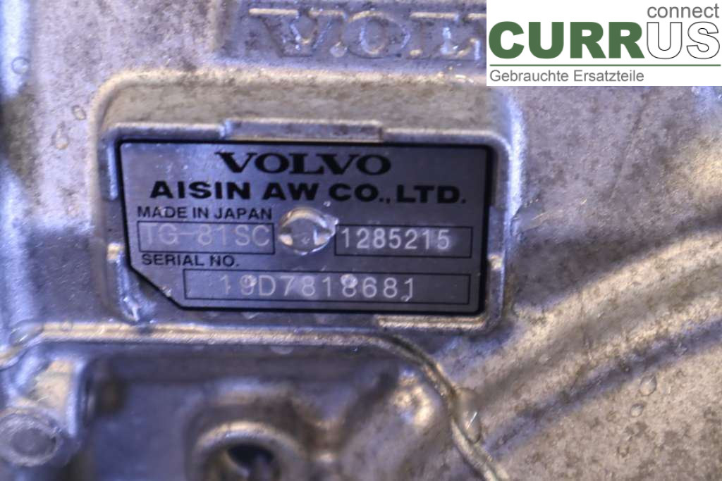 VOLVO V60 CROSS COUNTRY 19- Gearbox (Automatic) 36012689 D4 2,0 140KW