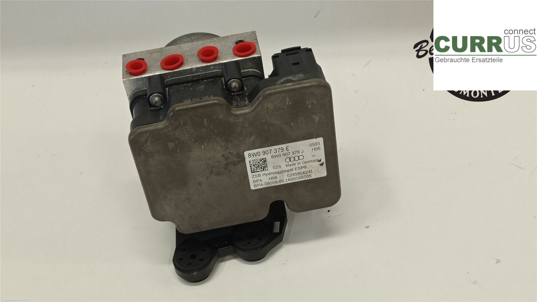 AUDI A4/S4  B9 16-19 Unité hydraulique ABS 8W0 614 517 J DEUA