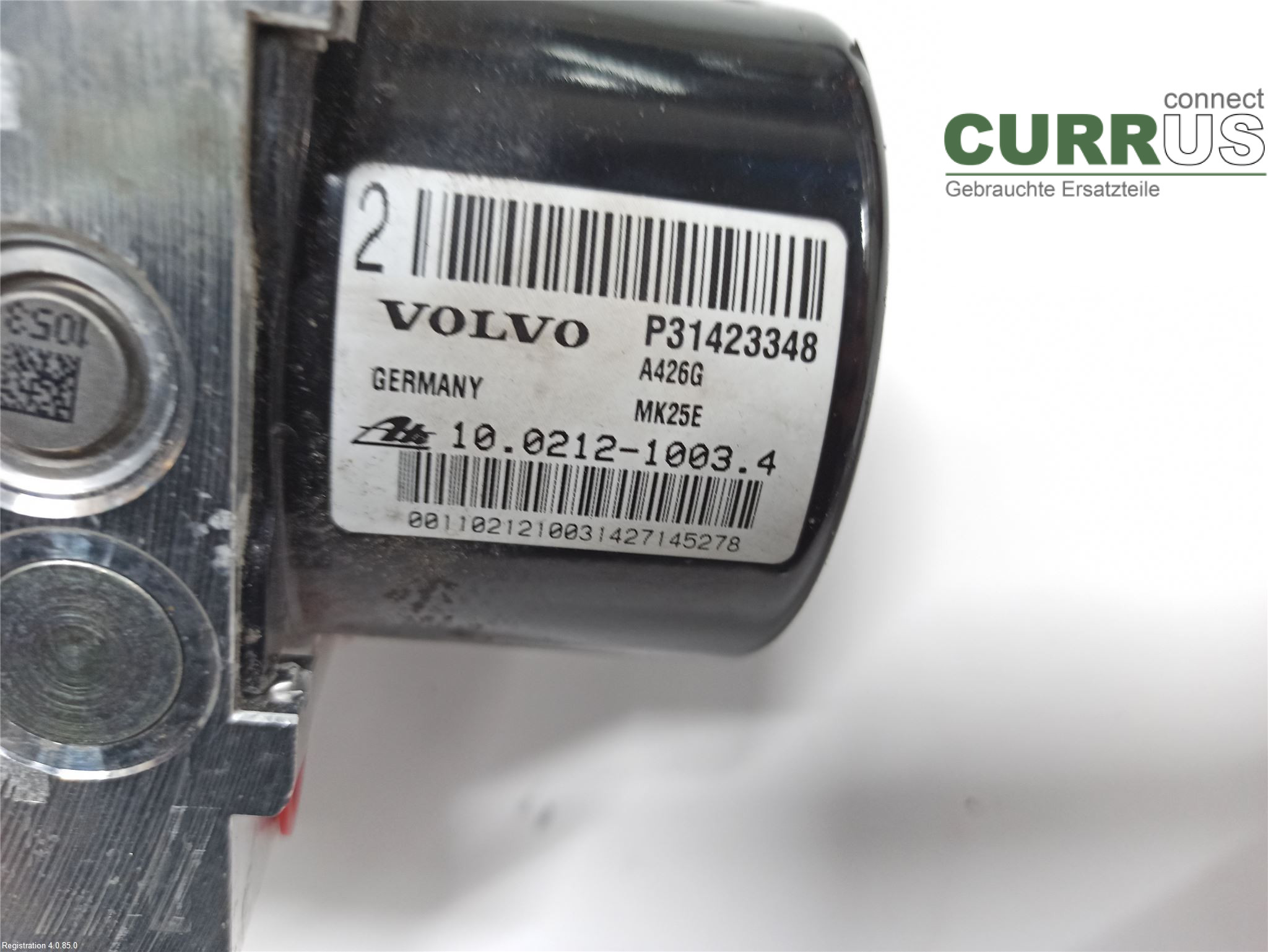 VOLVO S60 CROSS COUNTRY  16-19 Hydrauliczna jednostka ABS 31423350 D4204T4