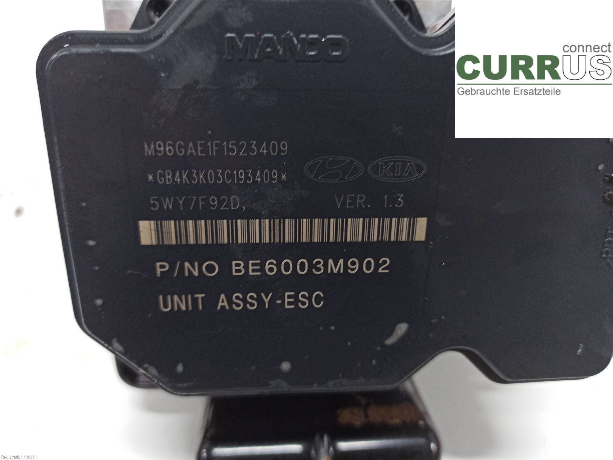 KIA SORENTO    10-14 ABS Hydraulic unit 58920 2P140 D4HB