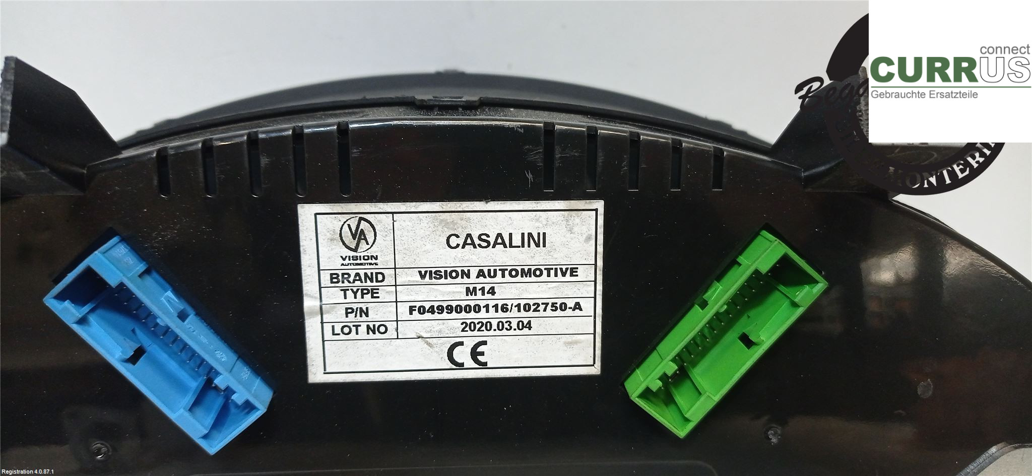 CASALINI M20  18- Instrument cluster / comb  