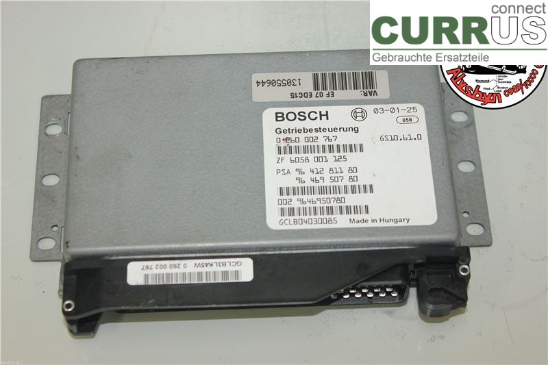 CITROEN C5      -04  Steering unit gearbox 2529L8 2,2HDI R4 98KW