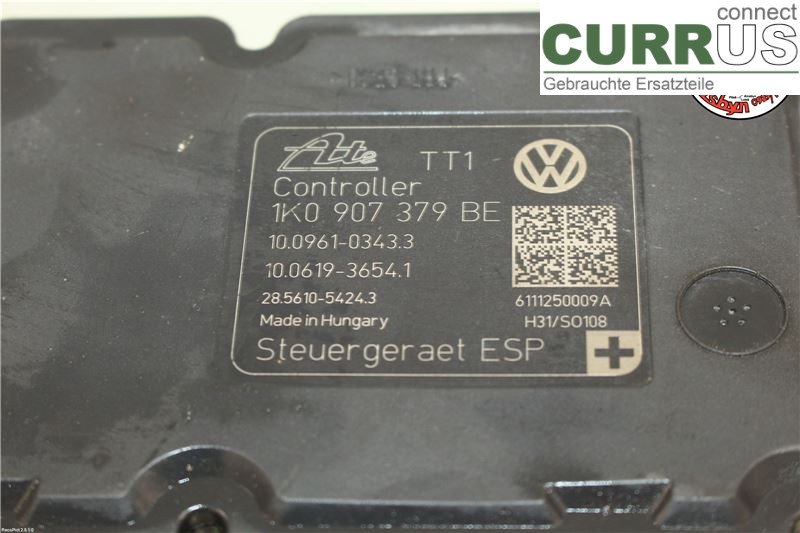 VW CADDY  11-15 ABS Hydraulic unit 1K0614517CP 2.0TDI 110HK
