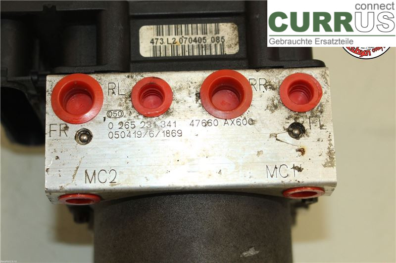NISSAN MICRA    03-07 ABS Hydraulic unit 47660AX625 1.2 59KW