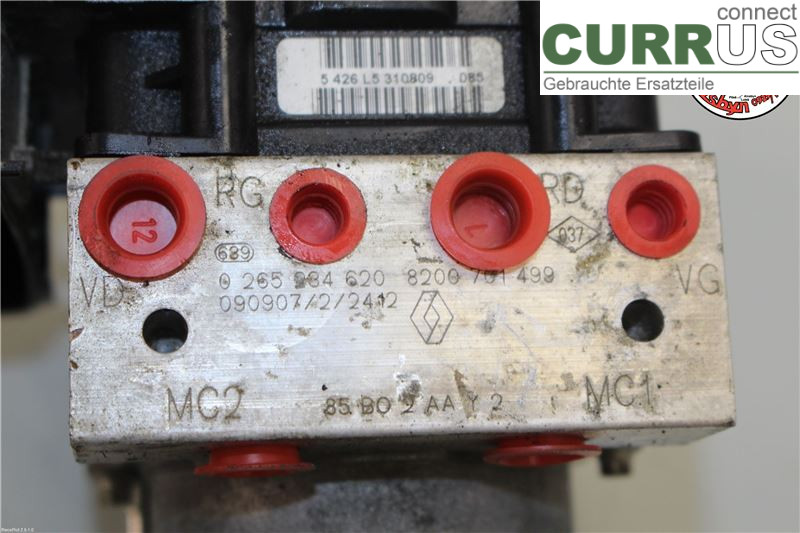 RENAULT CLIO III  09-12 ABS Hydraulic unit 7701209499 1.2I 75HK